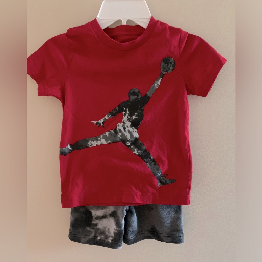 Jordan Boys Jumpman 2 piece set - Short Sleeve Tee